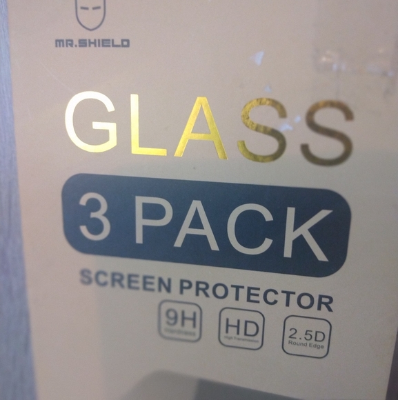 Mr.Shield 3 pk. Glass Screen Protectors - Picture 2 of 6